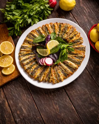 3 KİŞİLİK KILÇIKSIZ HAMSİ TAVA